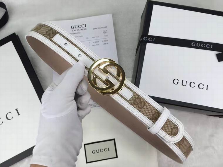 Gucci Belt 34mmX95-110cm 7D14